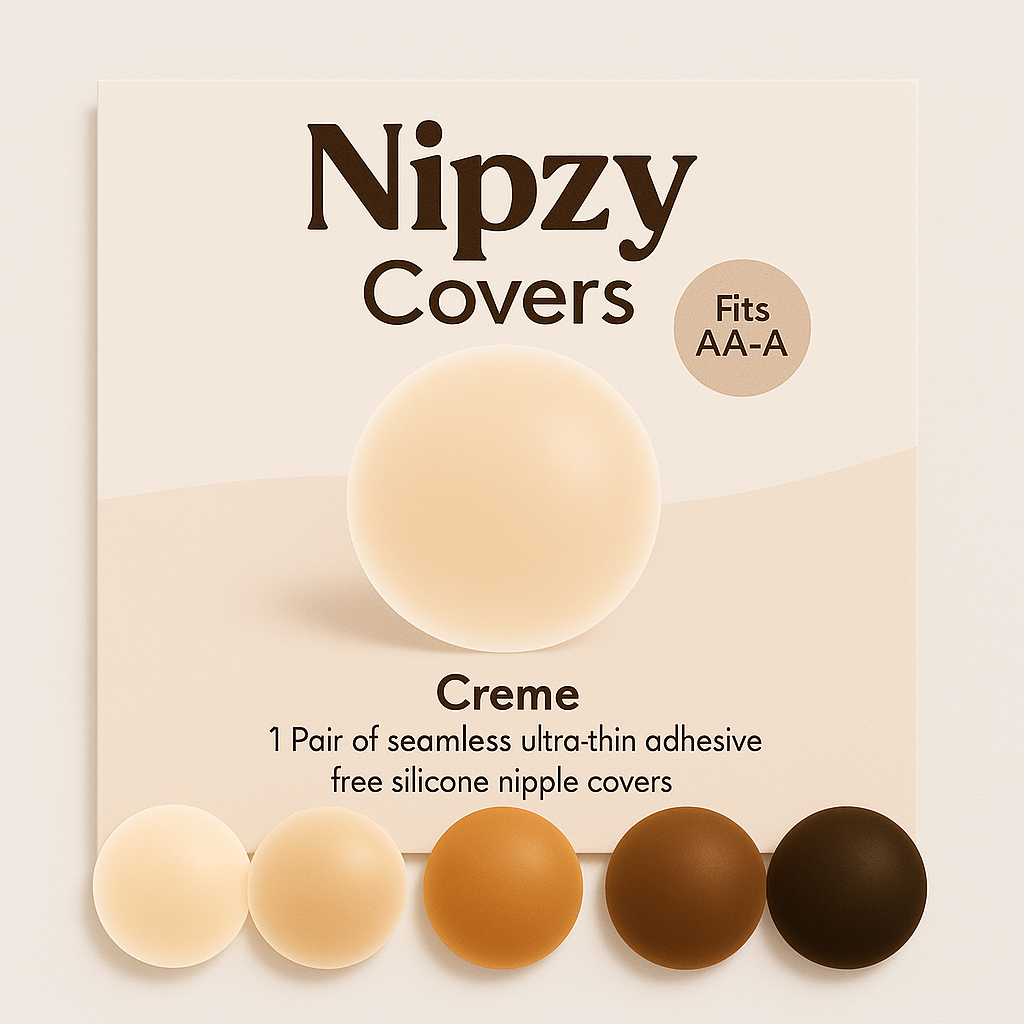 NIPZY Covers – Invisible Comfort for Braless Days